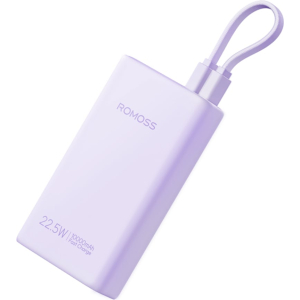 Romoss Romoss PHA10 10000mAh 22.5W Fast Charge Power Bank – Purple (PHA10-151-8333H) – product image
