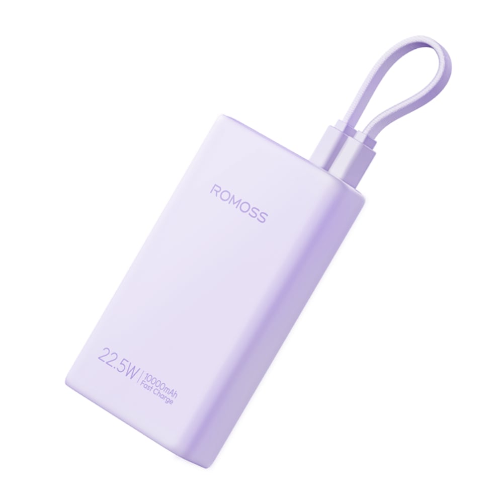 Romoss Romoss PHA10 10000mAh 22.5W Fast Charge Power Bank – Purple (PHA10-151-8333H) – product image