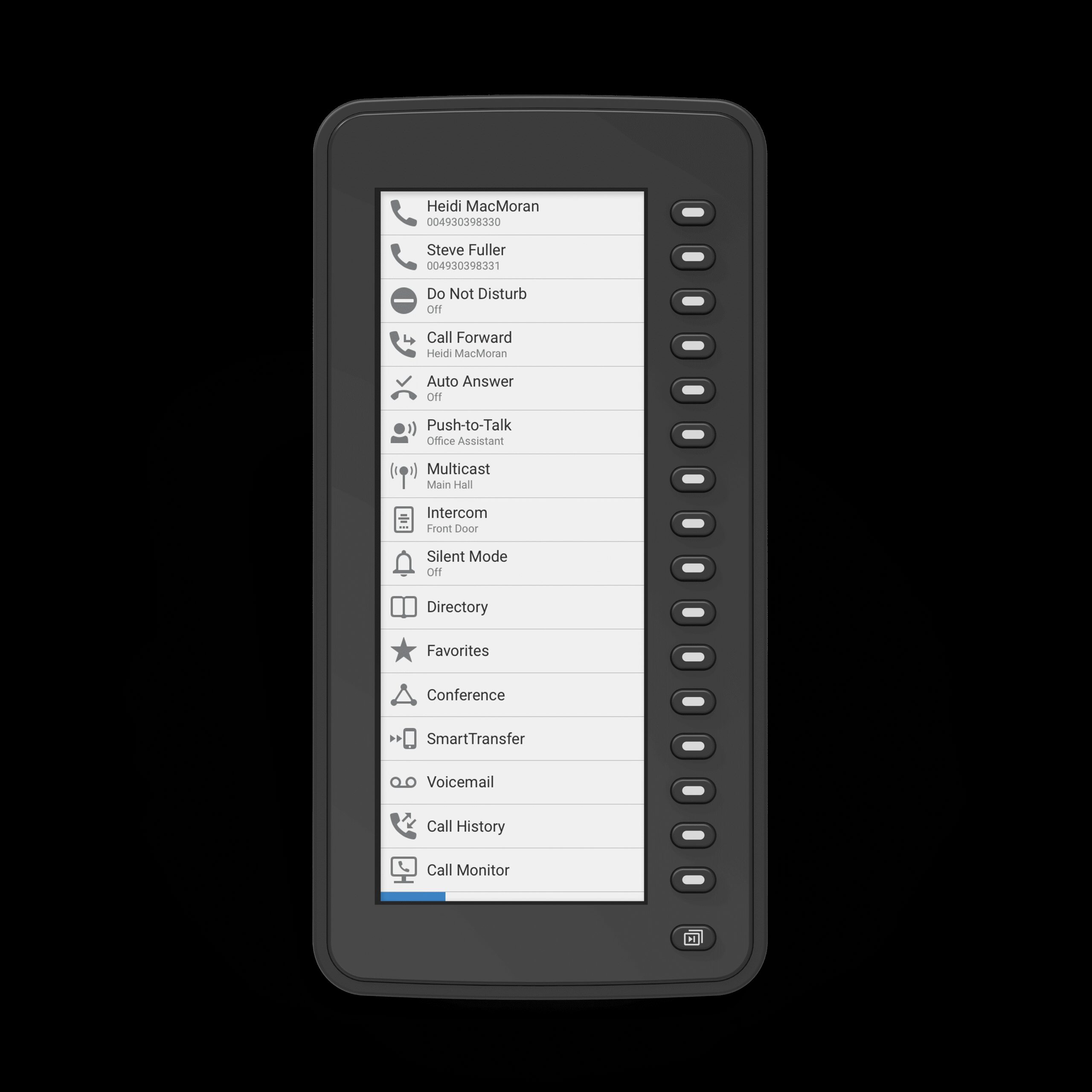 SNOM D7C EXPANSION MODULE WITH COLOUR DISPLAY - USB - SUPPORTS D7X SERIES WITH USB - Image 3