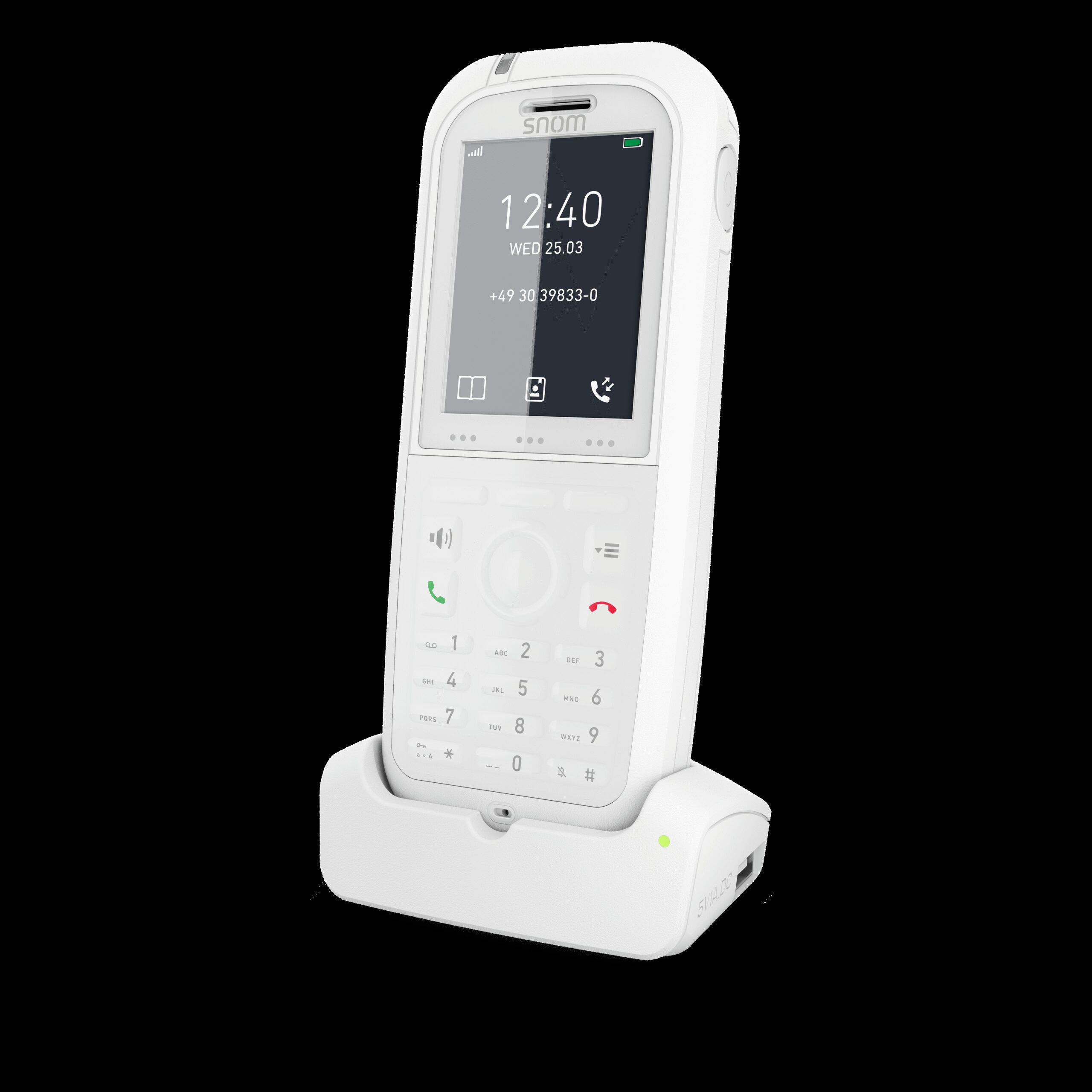 SNOM M90 ANTI-BACTERIAL DECT WIRELESS PHONE | SNOM-M90 - Image 3