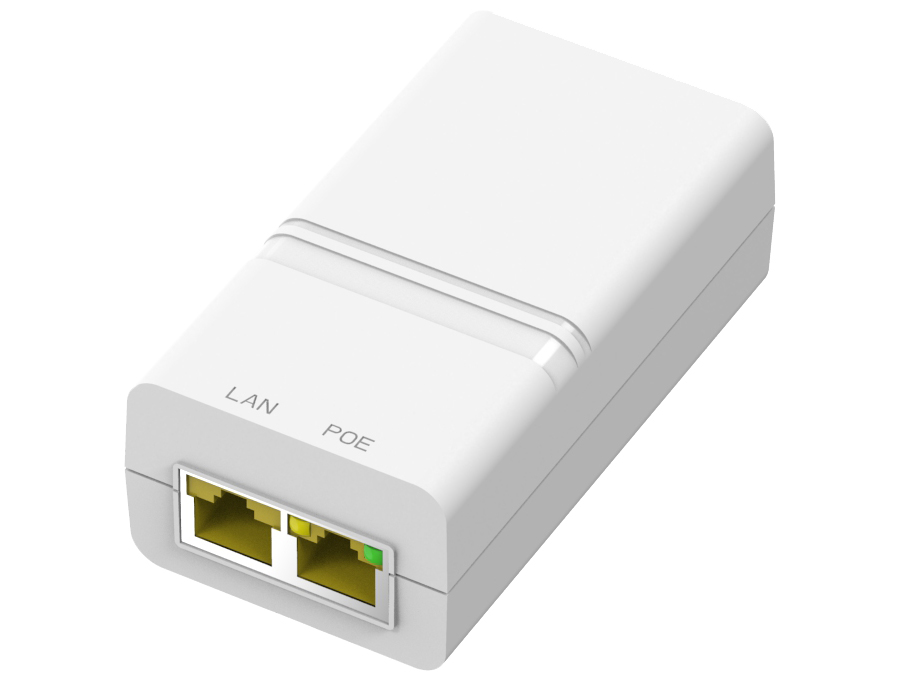 Procet Gigabit 52V 30W PoE Adapter with No Cable – product image