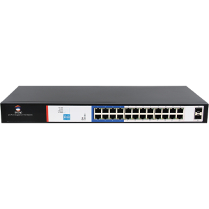 Scoop 24 Port Gigabit PoE 250W 2SFP Switch – product image