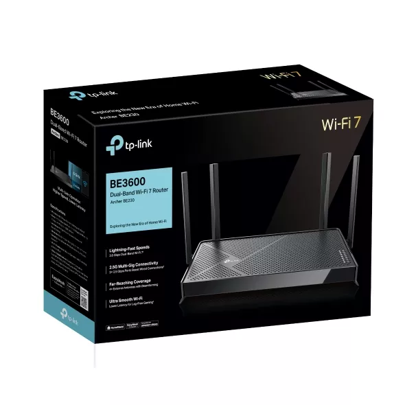 TP-LINK ARCHER BE3600 DUAL-BAND WI-FI 7 ROUTER - Image 5