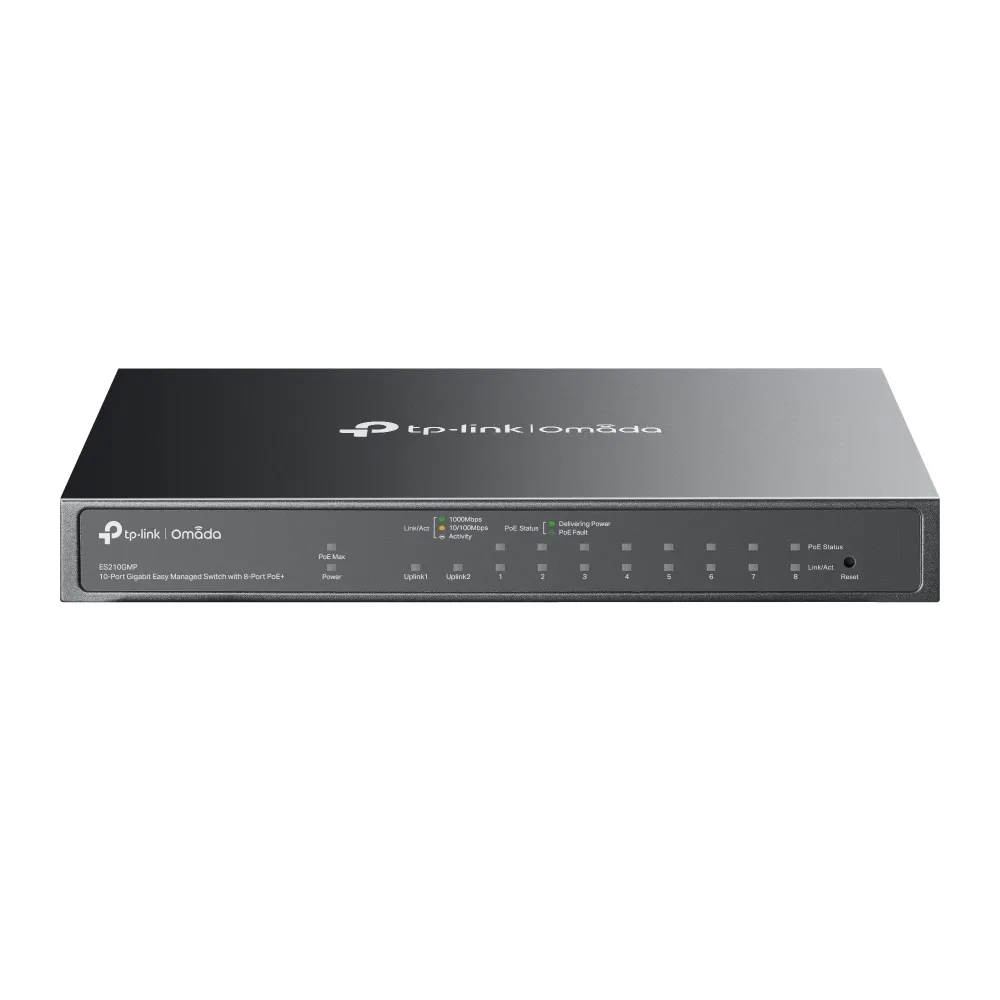 TP-LINK OMADA 10-PORT GIGABIT EASY MANAGED SWITCH WITH 8-PORT POE+ - Image 3
