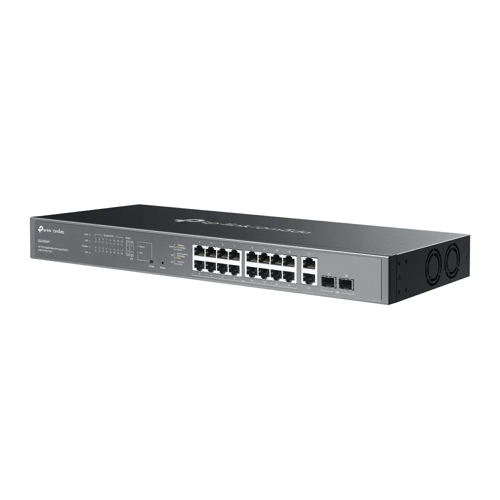 TP-LINK OMADA 20-PORT GIGABIT EASY MANAGED SWITCH WITH 16-PORT POE+ - Image 4