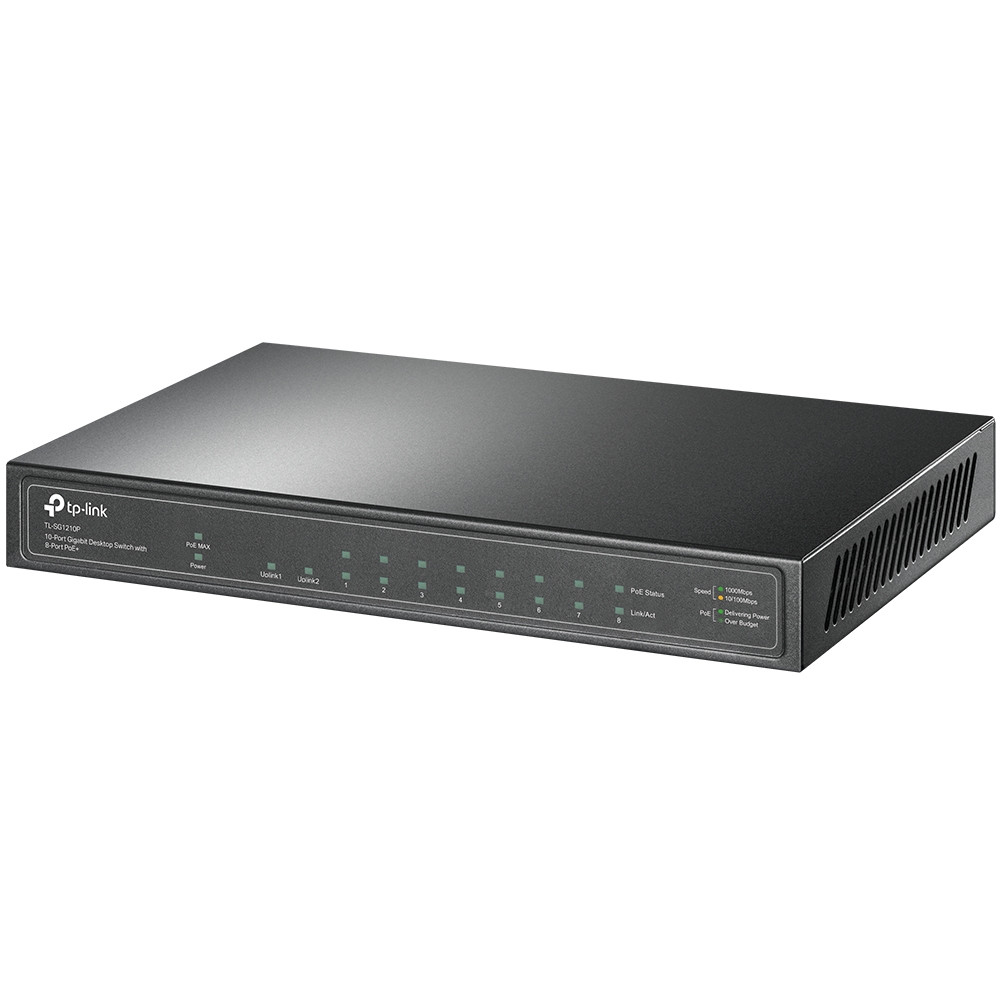 TP-LINK 10-PORT GIGABIT POE+ SMART SWITCH | TP-SG1210P - Image 4