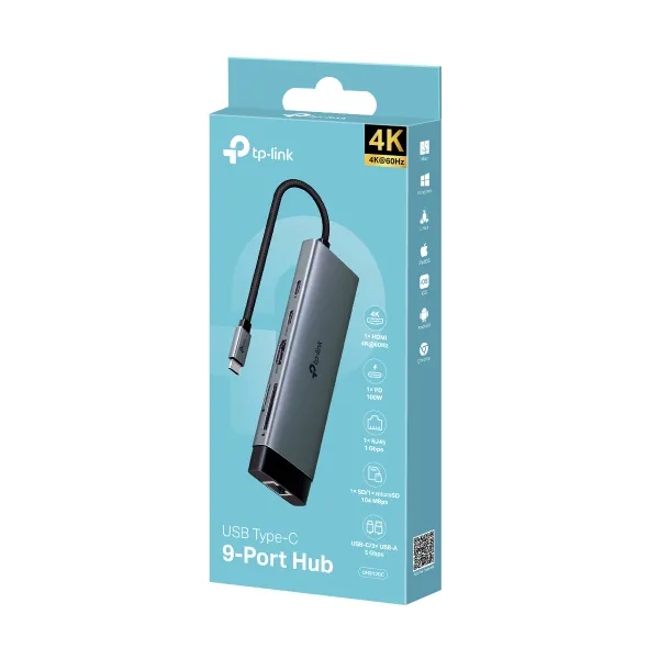 TP-LINK USB TYPE-C 9-IN-1 HUB | UH9120C | MIRO - Image 5