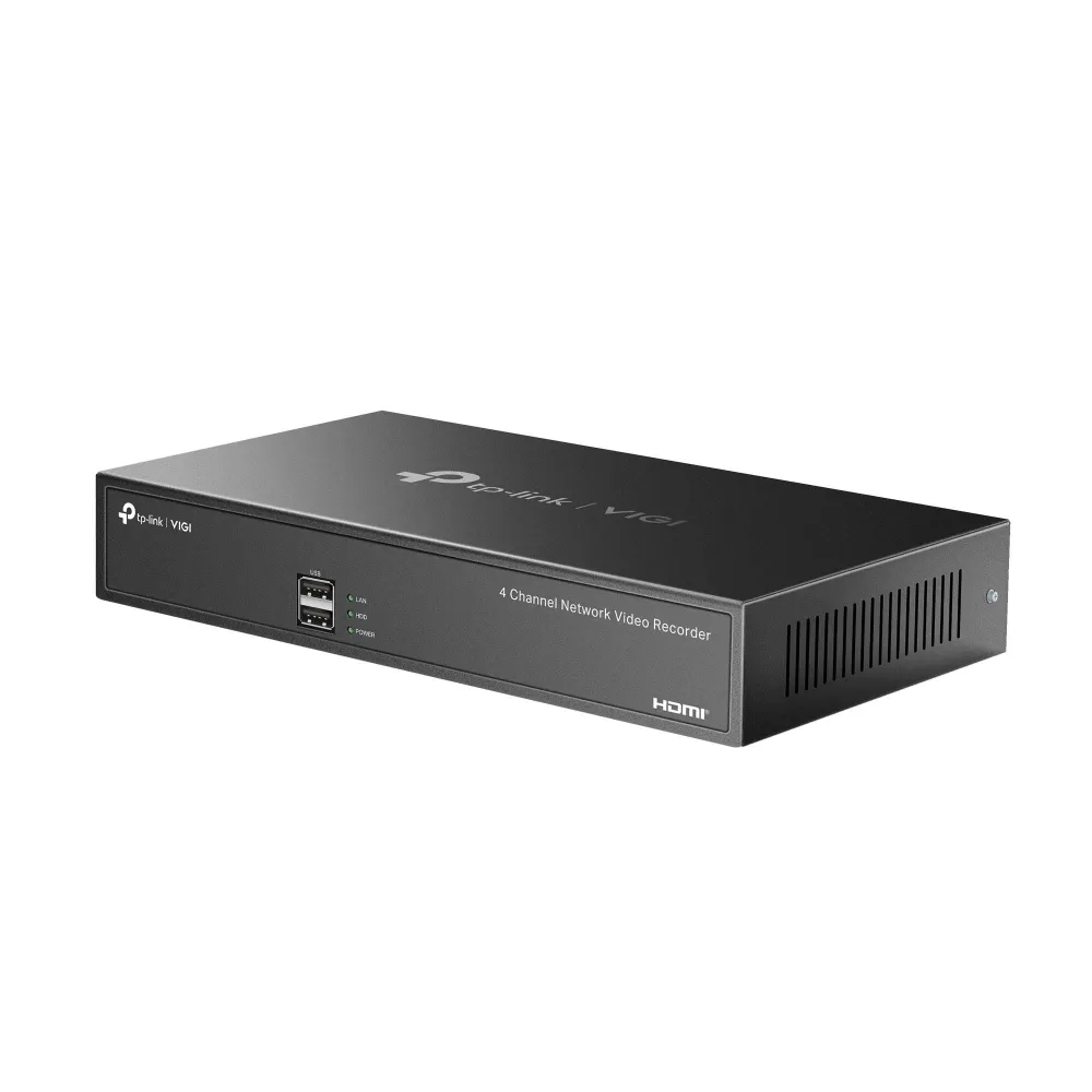 TP-LINK VIGI 4-CHANNEL 4K H.265+ NETWORK VIDEO RECORDER | NVR1004H - Image 4