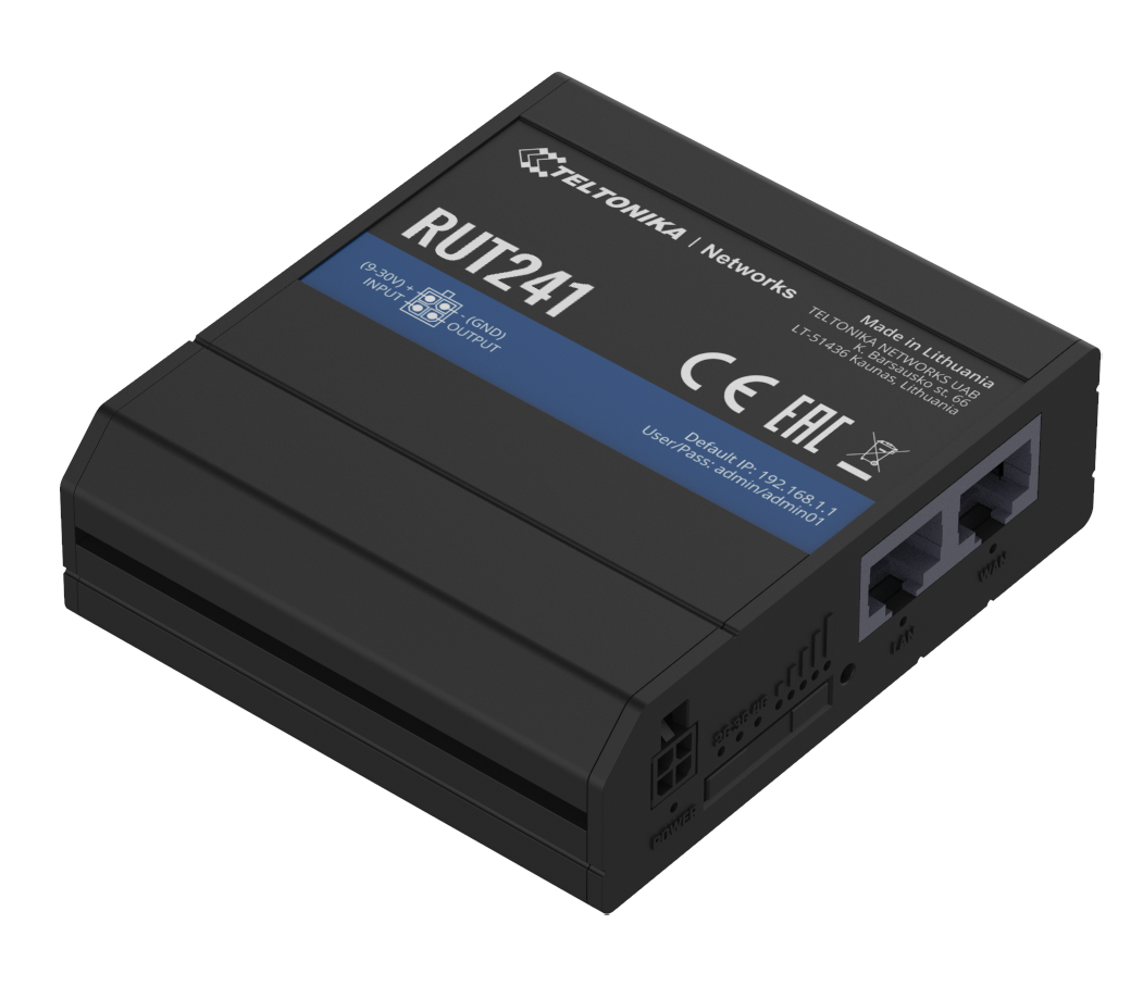 TELTONIKA INDUSTRAIL 4G WIFI IOT ROUTER | RUT241 - Image 3