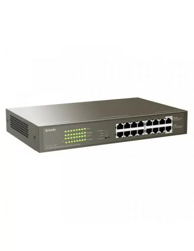 TENDA 16-PORT FAST ETHERNET SWITCH WITH 16-PORT POE | TEF1118P-16-150W - Image 3