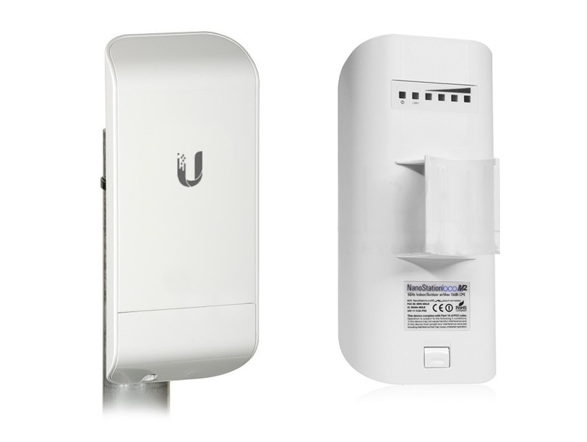 UBIQUITI UISP AIRMAX NANOSTATION M2 LOCO 2 GHZ 8DBI RADIO INCLUDES POE INJECTOR | LOCOM2 - Image 4