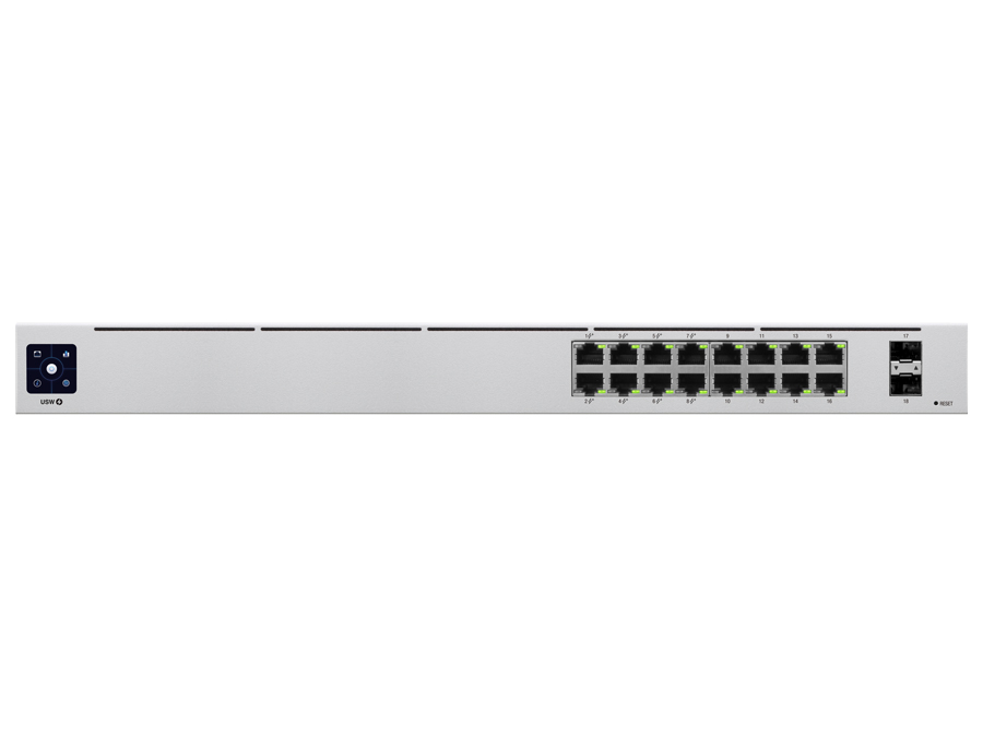 Ubiquiti UniFi Switch 16 Port Gigabit 8PoE 42W 2SFP | USW-16-POE – product image