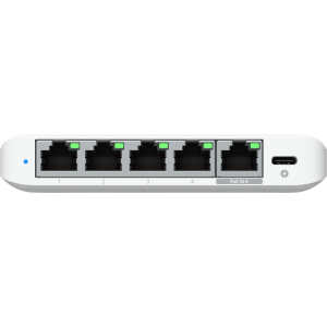 Ubiquiti UniFi Flex Mini 2.5Gbps 5 Port Switch with PoE Input | USW-Flex-2.5G-5-EU – product image