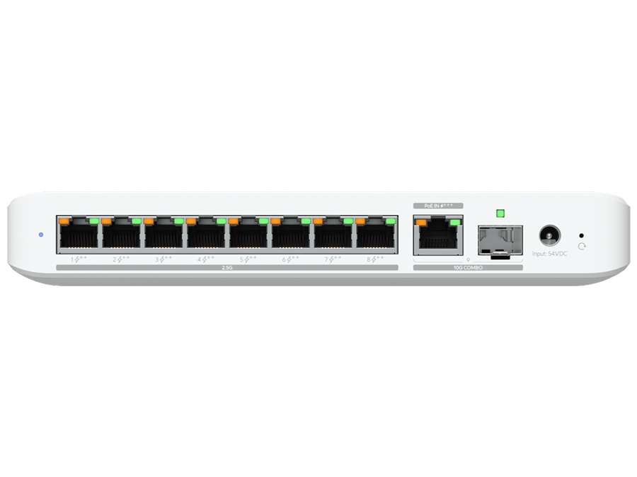 Ubiquiti UniFi Flex 2.5G PoE 8 Port PoE with 10G Combo Uplink | USW-Flex-2.5G-8-PoE – product image