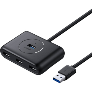 Ugreen UGREEN 4-Port USB 3.0 Hub with Micro USB | 5Gbps Data Transfer - 1m (CR113-20291) – product image