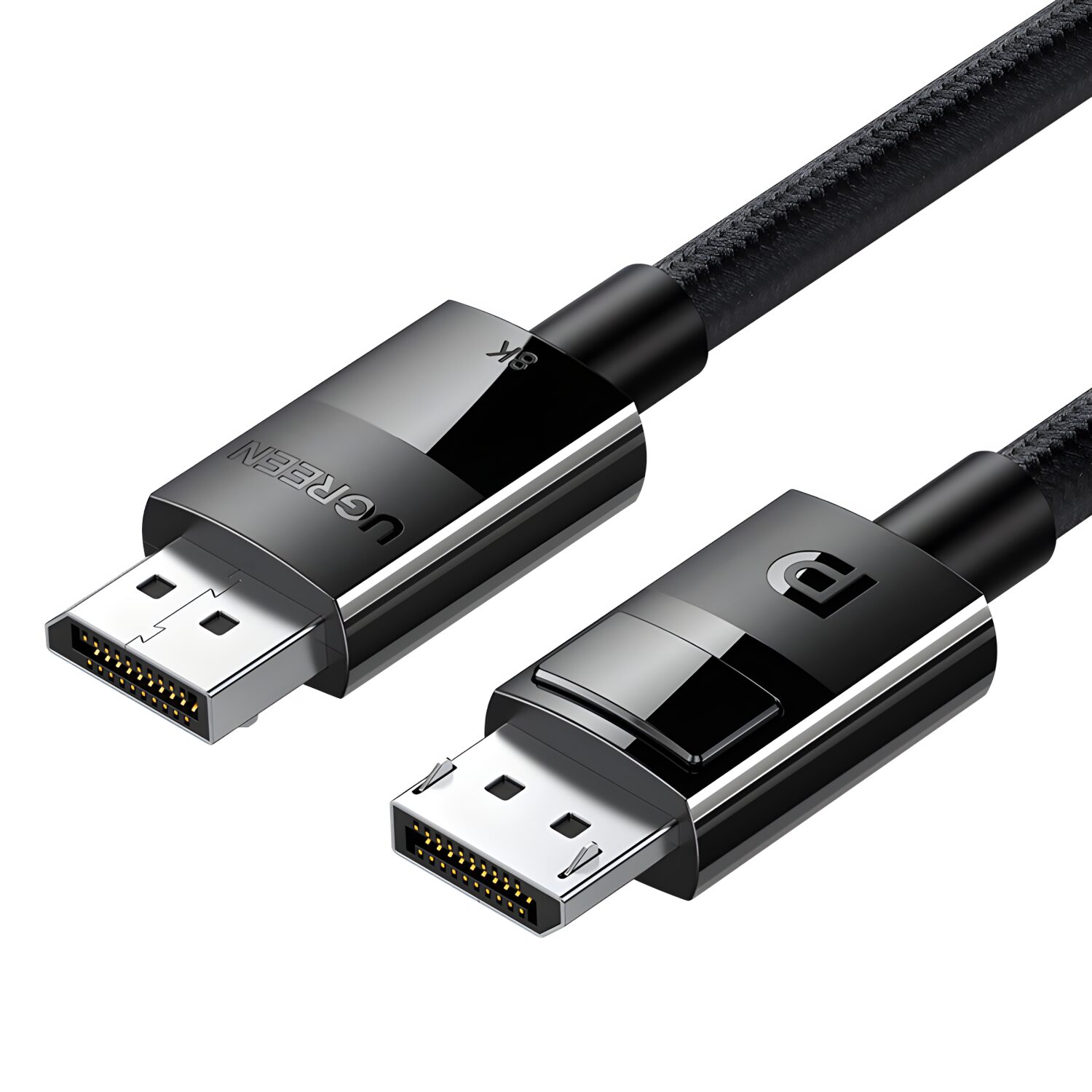 Ugreen UGREEN DP114 8K DisplayPort Male to Male Braided Cable 3m (DP114-80393) – product image