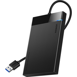 Ugreen UGREEN USB 3.0 to 2.5” SATA Hard Drive Enclosure (Non-Detachable Cable) (US221-30847) – product image
