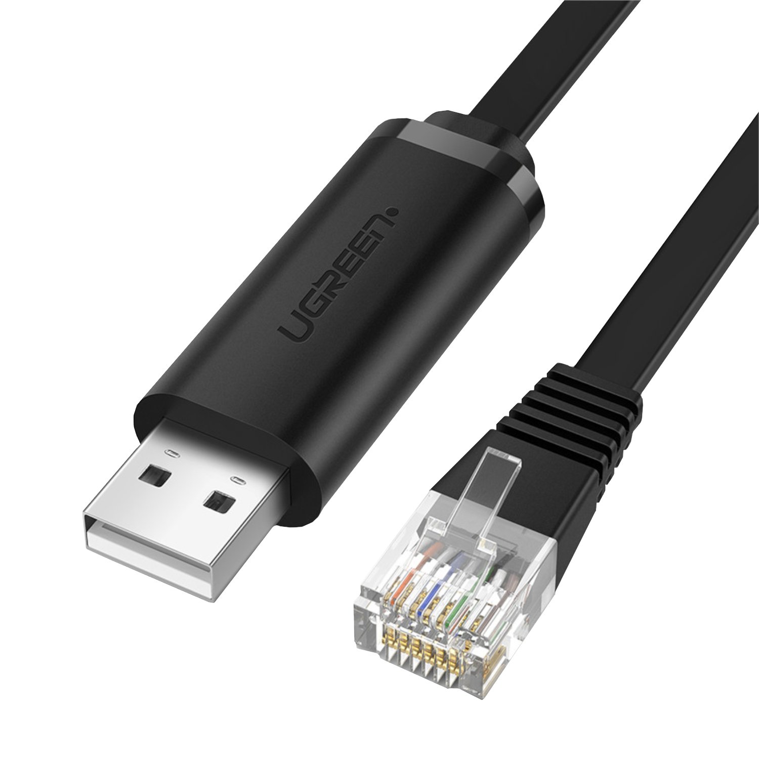 Ugreen UGREEN USB-A to RJ45 Console Cable 1.5m (CM204-50773) – product image