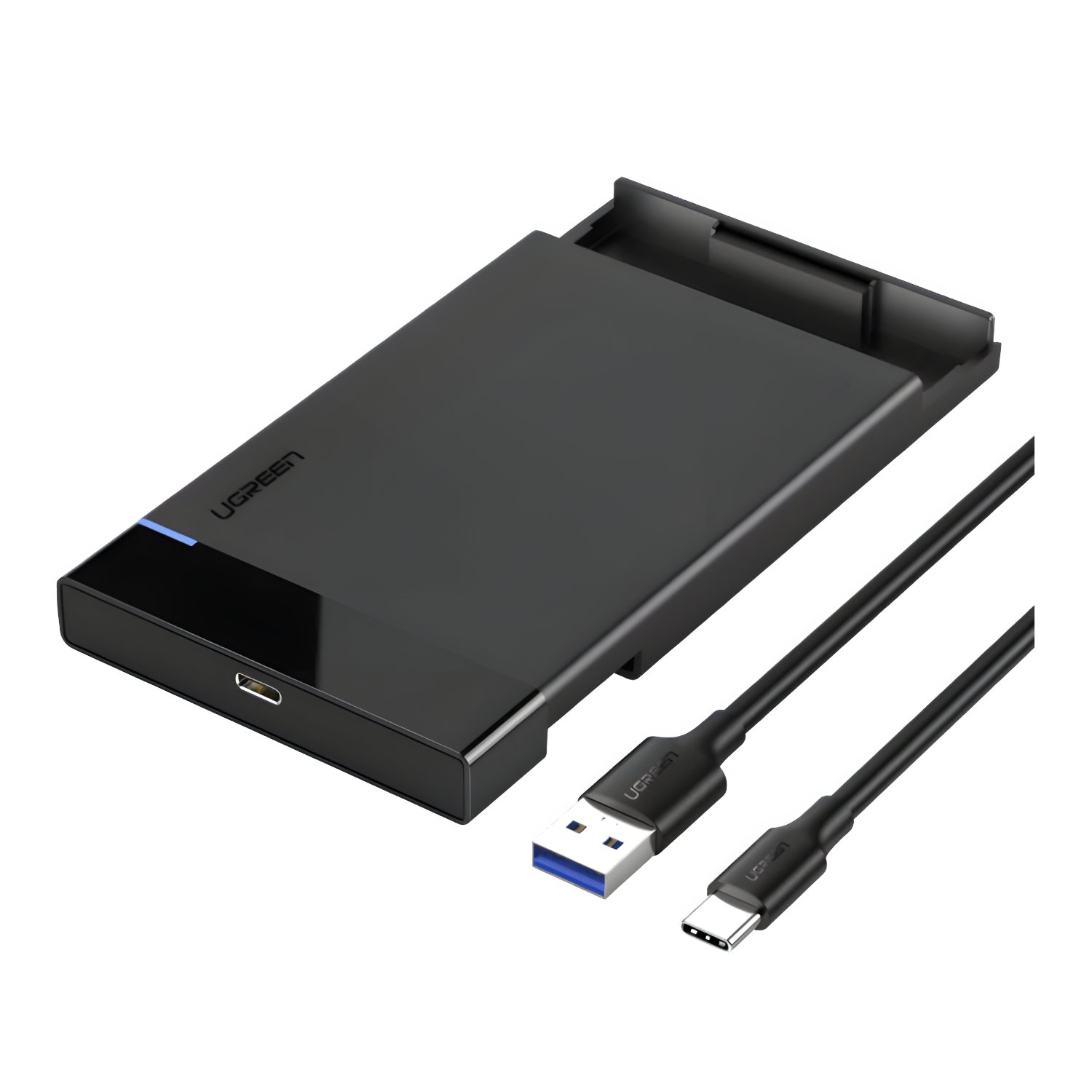 Ugreen UGREEN USB Type-C 2.5" SATA III External Hard Drive Enclosure (US221-50743) – product image