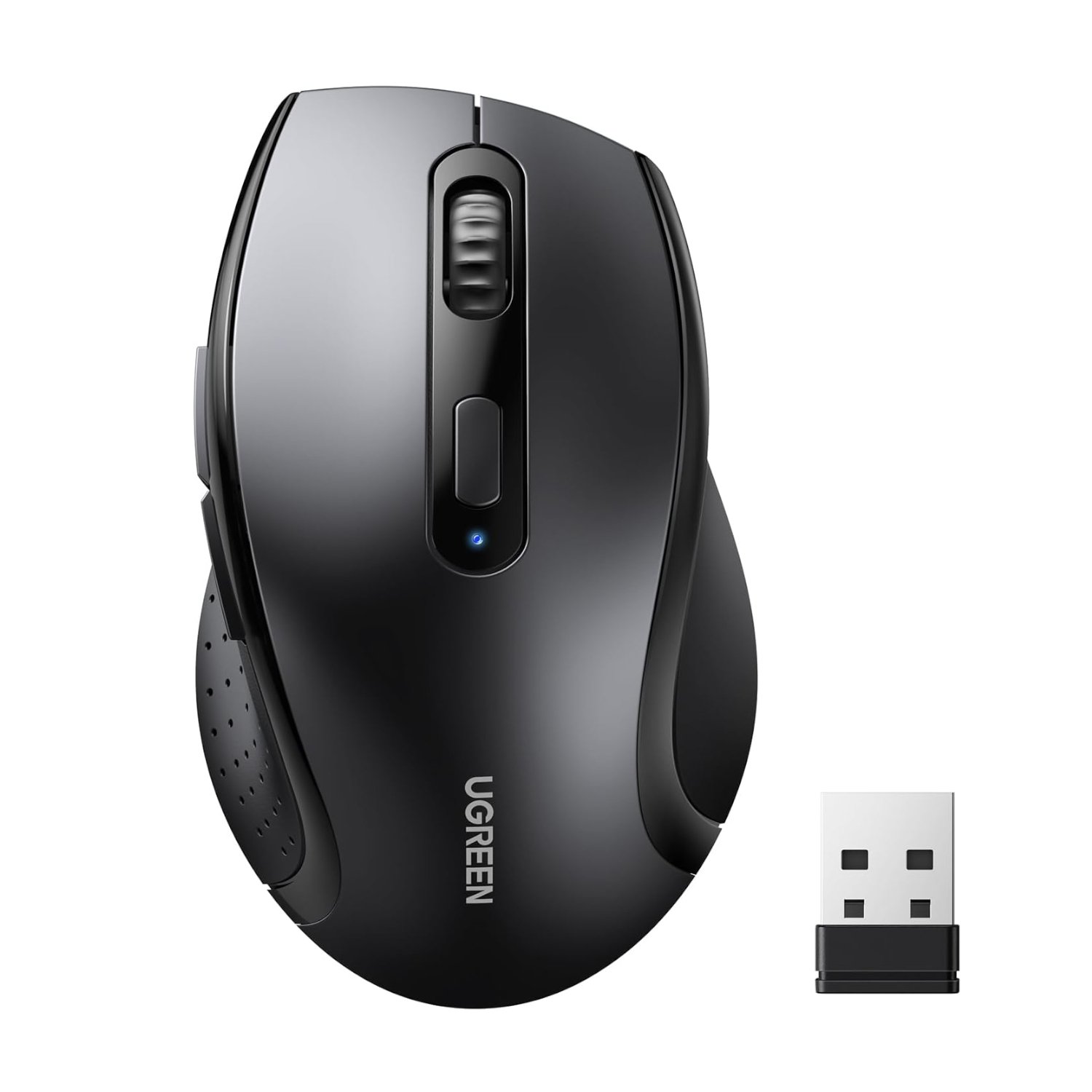 Ugreen UGreen M511 Ergonomic 2.4GHz Wireless Mouse - Black (M511-45012) – product image