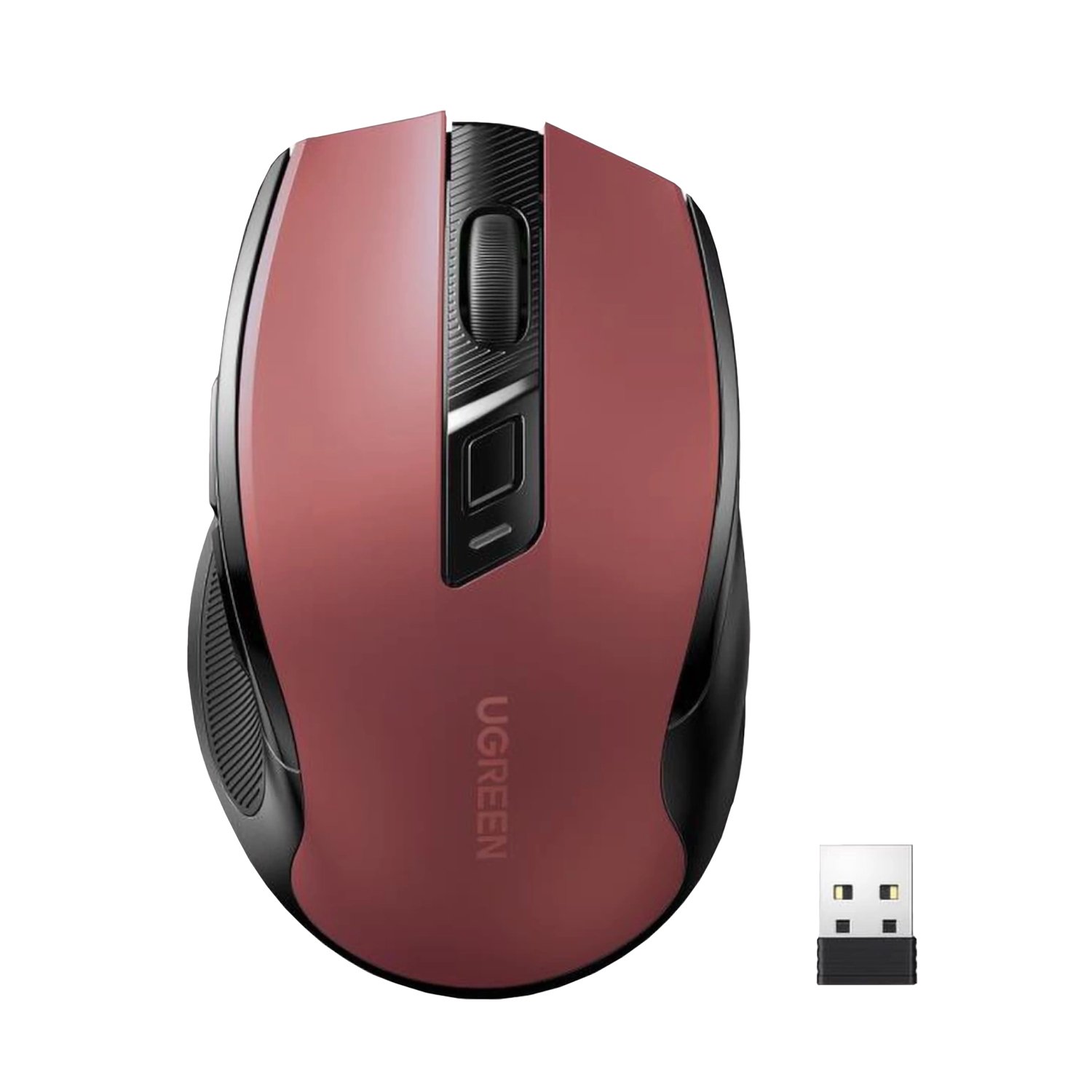Ugreen UGreen MU006 2.4GHz Wireless Optical Mouse - Red (MU006-25752) – product image
