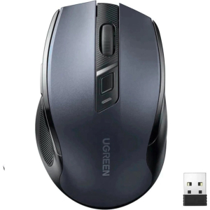 Ugreen UGreen MU006 2.4GHz Wireless Optical Mouse – Black (MU006-90855) – product image