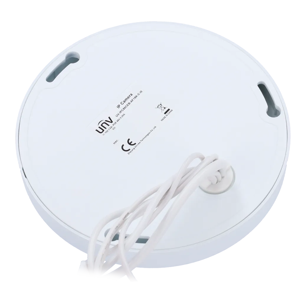UNIVIEW UNV 12MP FISHEYE DOME IP CAMERA 360° | IPC86CEB-AF18KC-I0 - Image 4