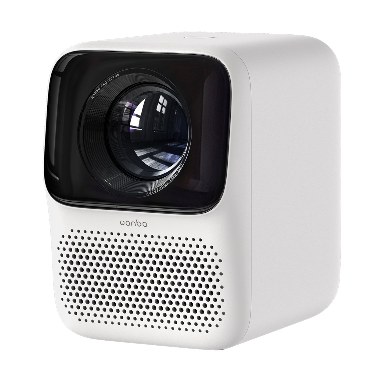WANBO WANBO T2 MAX 1080P 450ANSI Android 9.0 Smart Projector - White (T2 MAX) – product image