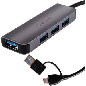 WINX CONNECT Simple USB/Type-C Hub (WX-HB109) – product image