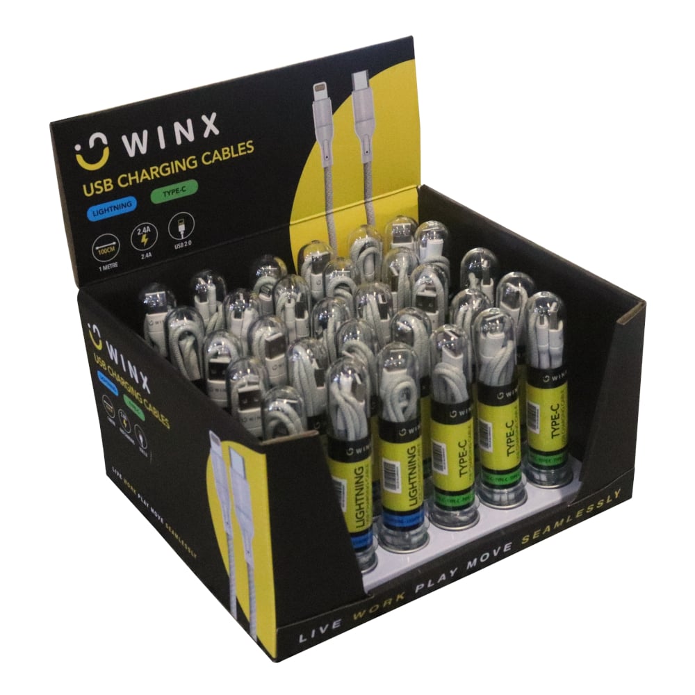 WINX WINX USB to Type-C|Lightning Charging Cables (WX-CB103CLSET) – product image