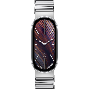 Xiaomi Xiaomi Smart Band 10 Asymmetrical Metal Strap – Silver (BHR07YHGL) – product image