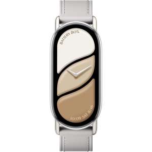 Xiaomi Xiaomi Smart Band 10 Leather Strap - Grey (BHR07YLGL) – product image