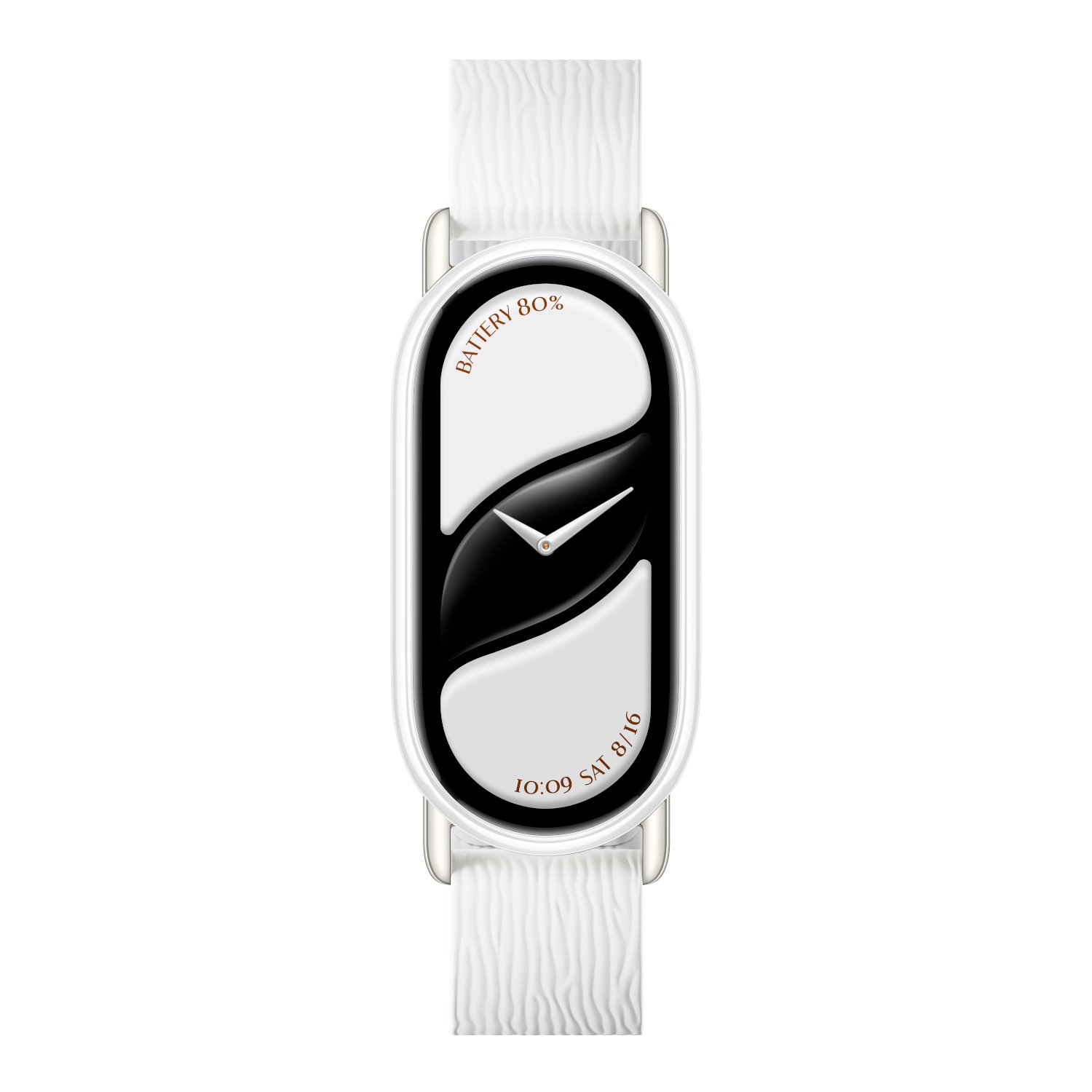 Xiaomi Xiaomi Smart Band 10 Magnetic Kona Leather Strap - Glacier White (BHR07Y8GL) – product image