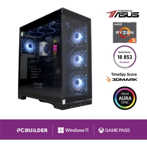 PCBuilder Ryzen 5 7600 MAVERICK Windows 11 Gaming PC (PCB_MAVERICK_01) – product image