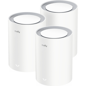 Cudy AX3000 Wi-Fi 6 Mesh Kit 3 Pack - White (M3000W 3PACK) – product image