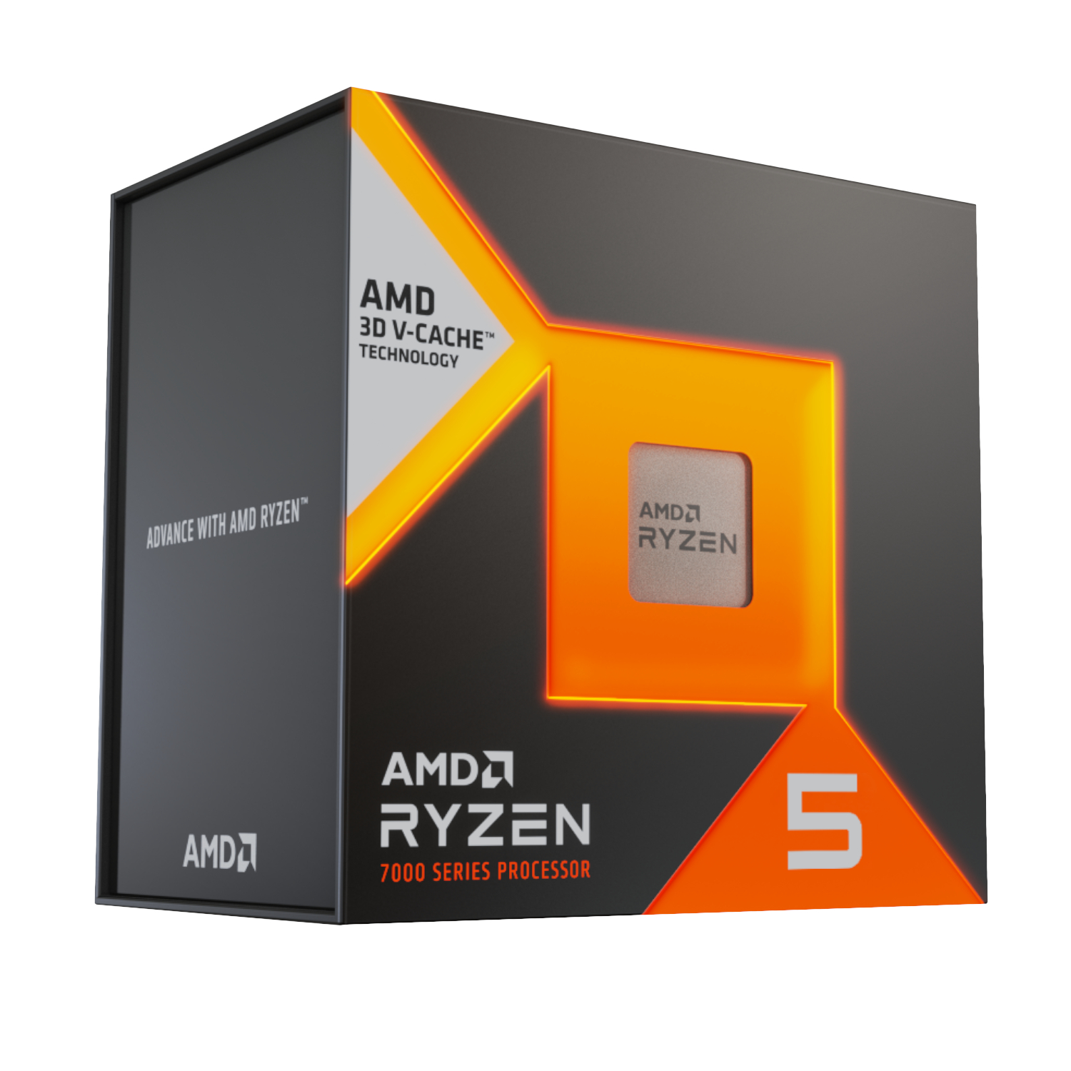 AMD RYZEN 5 7500X3D 6-Core 4.0GHz AM5 CPU (100-100001904WOF) – product image