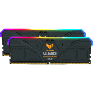 GeiL Gemini TUF RGB 32GB DDR5 6000MHz Desktop Gaming Memory Kit (2 x 16GB) – Grey (GAMST532GB6000C36CDC) – product image