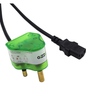 Gizzu Surge Protector 16A Kettle Plug Cable 1.5M (GSPIEC15) – product image