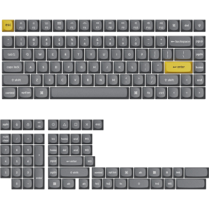 Keychron Double Shot PBT OSA Full Keycap Set – Dark Grey (PBT-56) – product image