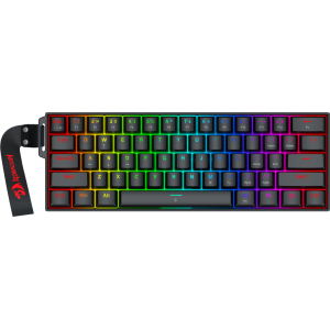 Redragon FIZZ Magnetic Plus 60% RGB Gaming Keyboard - Black (RD-K617RGB-MP) – product image