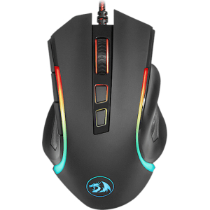 REDRAGON GRIFFIN 7200DPI Gaming Mouse - Black (RD-M607) – product image
