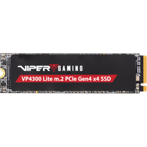 Patriot Viper VP4300 Lite 1TB Gen 4 M.2 PCIe NVMe SSD (VP4300L1TBM28H) – product image