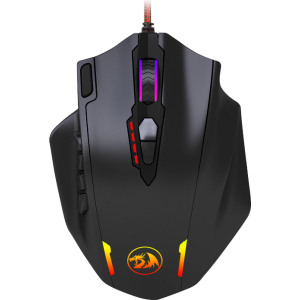 REDRAGON IMPACT 12400DPI MMO Gaming Mouse - Black (RD-M908) – product image