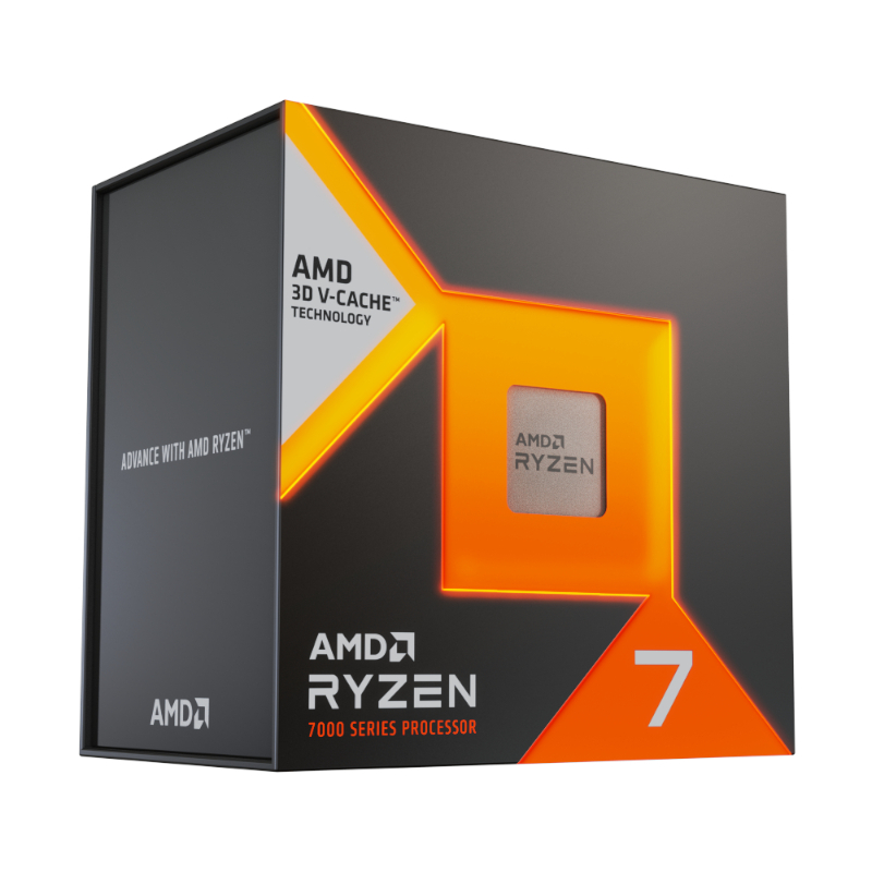 AMD RYZEN 7 7800X3D 8-Core 4.2GHz AM5 CPU (100-100000910WOF) – product image