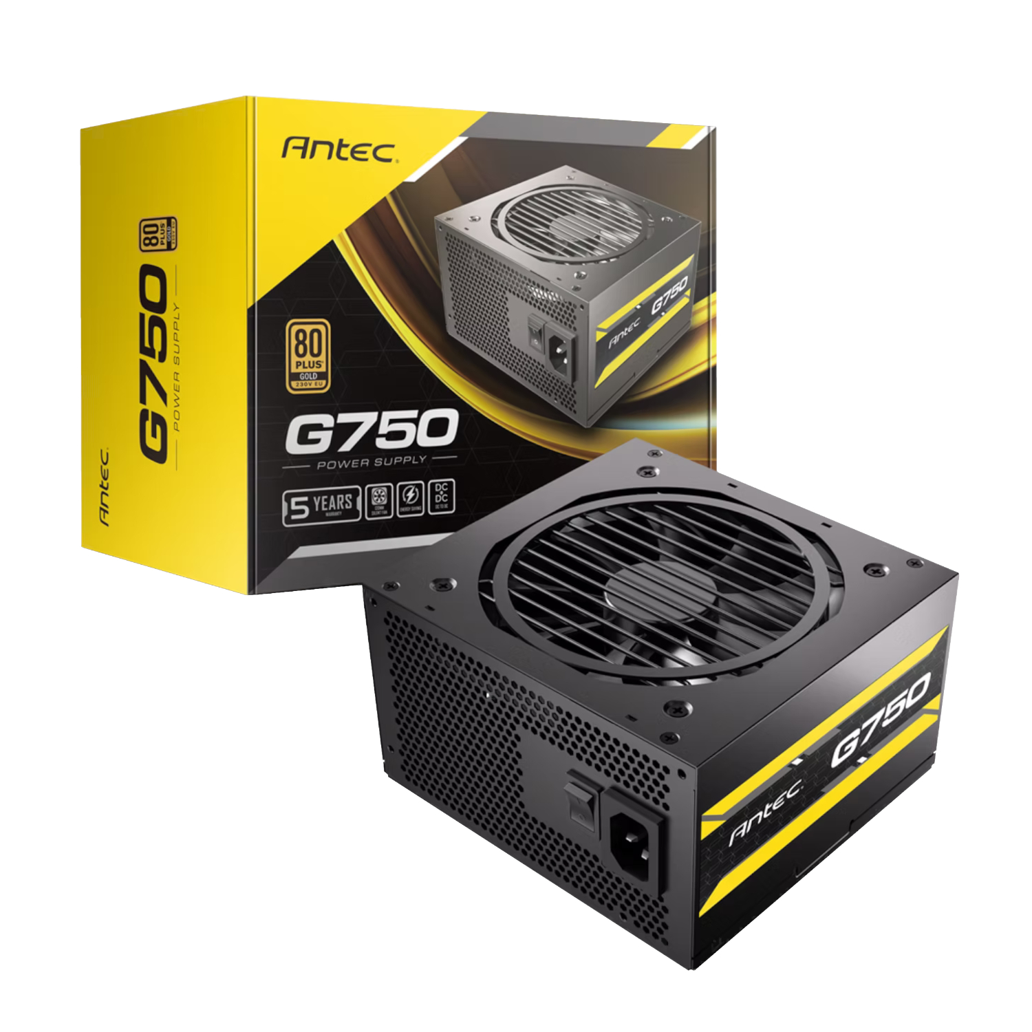 Antec Atom G750 Semi-Modular Power Supply (ATOM G750) – product image