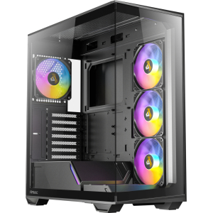 Antec C3 ARGB ATX | Micro-ATX | ITX ARGB Mid-Tower Gaming Chassis - Black (C3 ARGB B) – product image