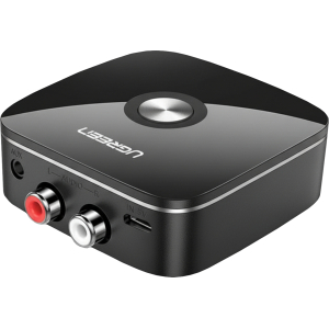 UGREEN CM106 Bluetooth 5.0 Receiver RCA Adapter - Black (CM106-40759) – product image