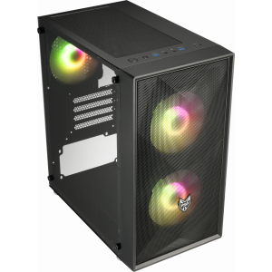 FSP CST130A Micro-ATX Gaming Chassis - Black (CST130A) – product image