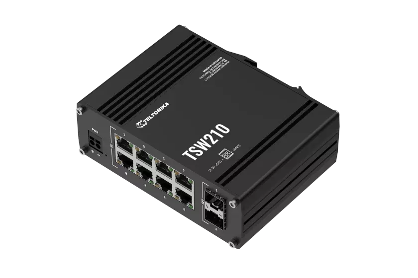 TELTONIKA INDUSTRIAL 8 PORT GIGABIT SWITCH | TSW210 - Image 3