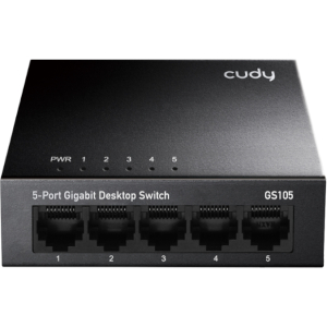Cudy 5-Port Gigabit Metal Switch (GS105) – product image